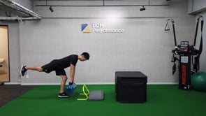 Scale Jump to Box w/Snatch / Aqua Bag