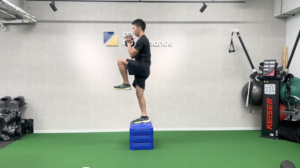 Step Up on the Box - Core Engage / KB