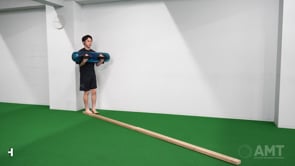 Balance Beam Stag Sq Walk Aqua Bag FH