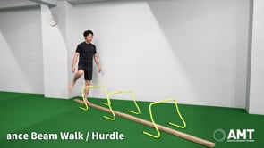 Balance Beam Walk Hurdle