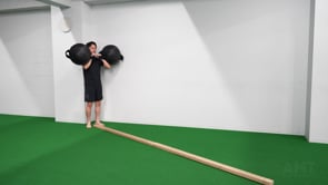 Balance Beam Walk Aqua Ball OH 2on2