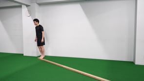 Balance Beam Walk Lateral  Heel - Off