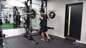 BB Back Squat Stag