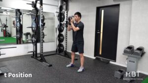 KB Squat Goblet Position