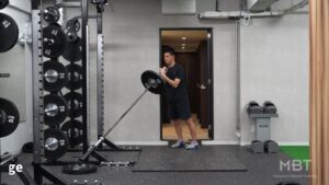 Landmine Lateral Lunge