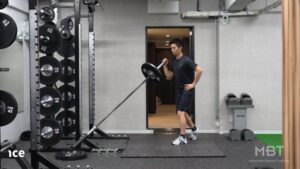 Landmine SA Press Split Stance