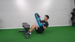 V-Sit w/Aqua Bag Rotations
