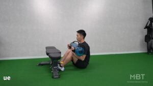 V-Sit w/OH Press Trunk Torque / Plate-1